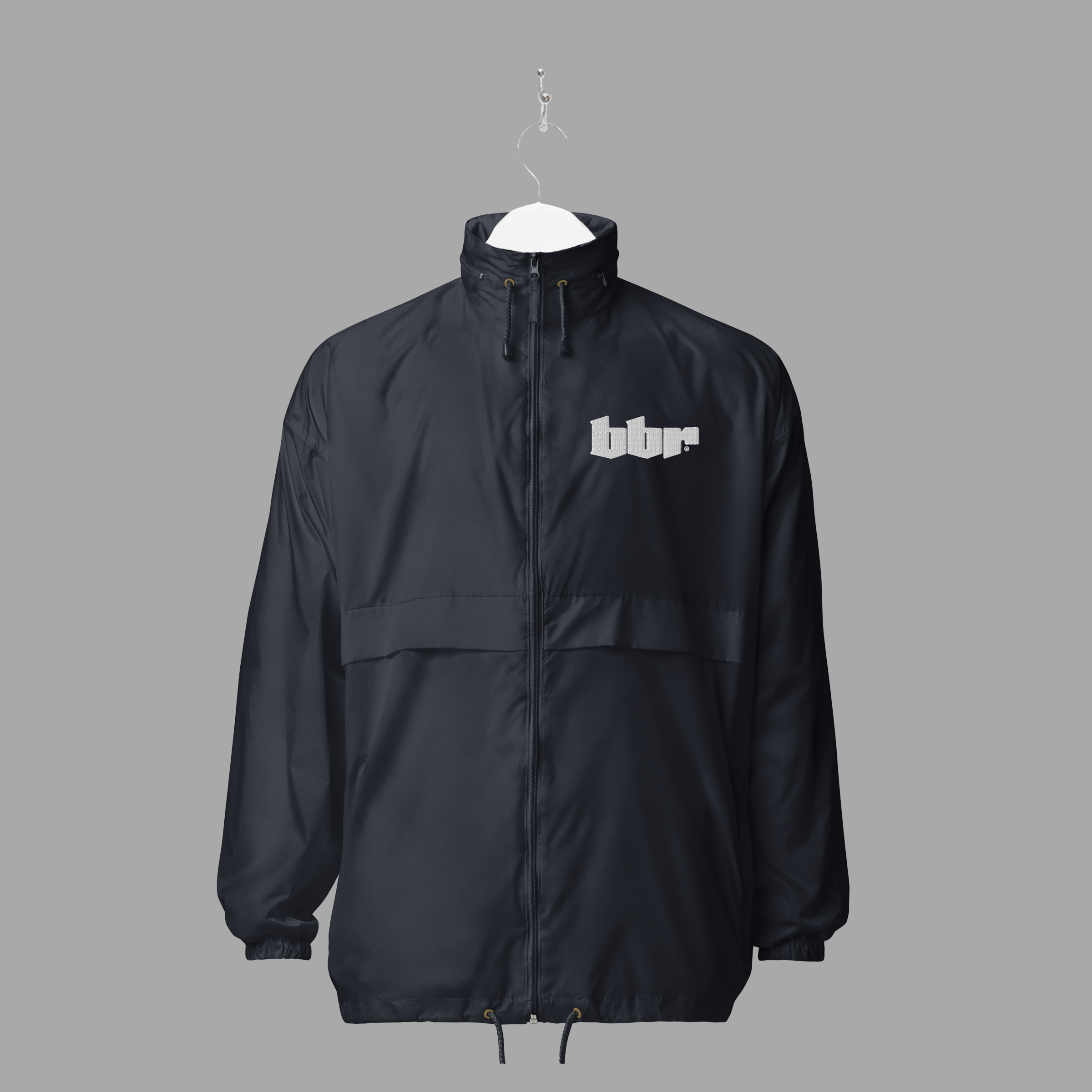 BBR - WHITE - Waterproof Windbreaker