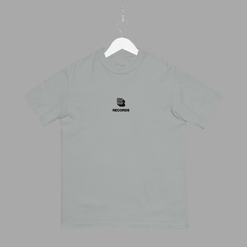 RECORDS - TEE - Black - "TRADITIONAL FIT"