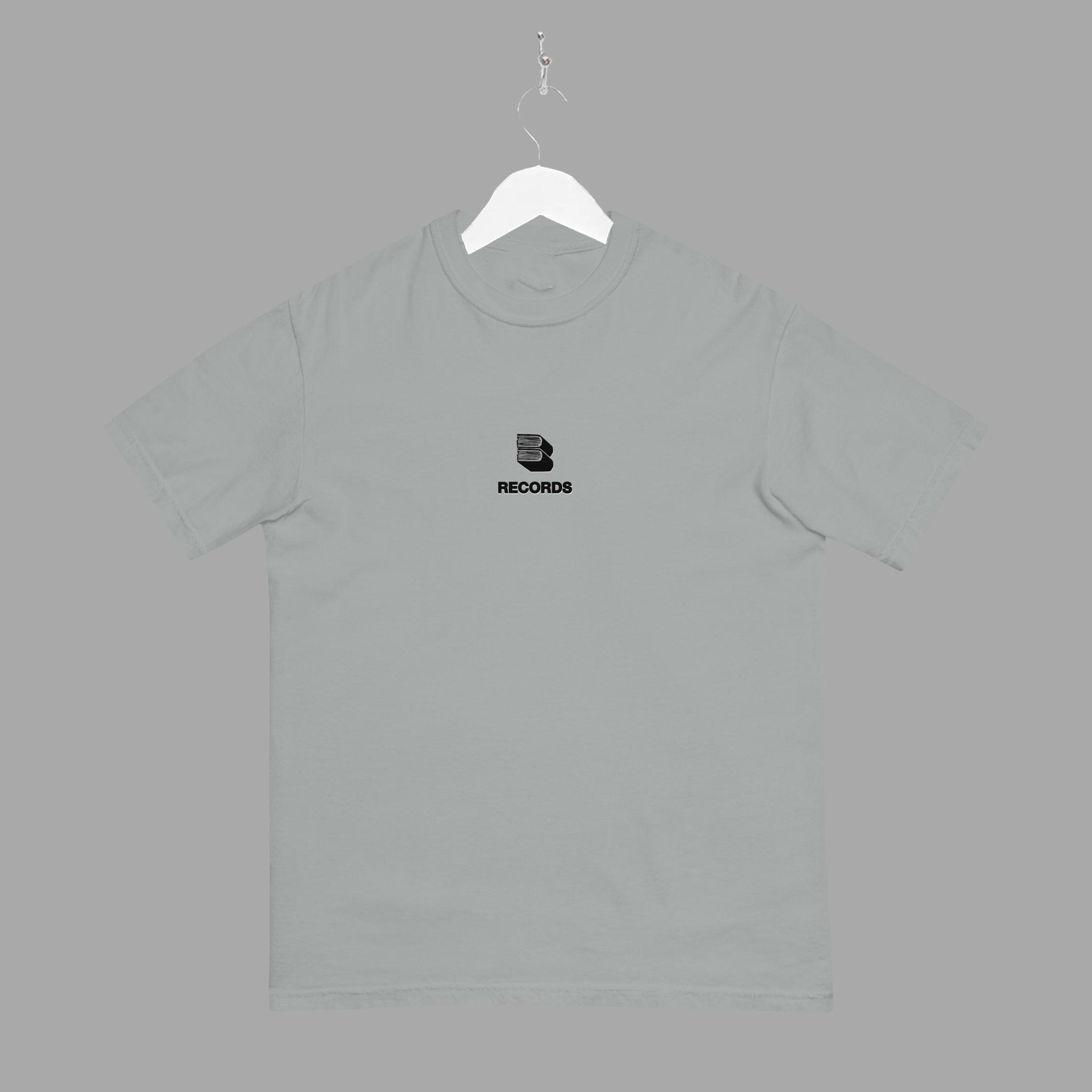 RECORDS - TEE - Black - "TRADITIONAL FIT"