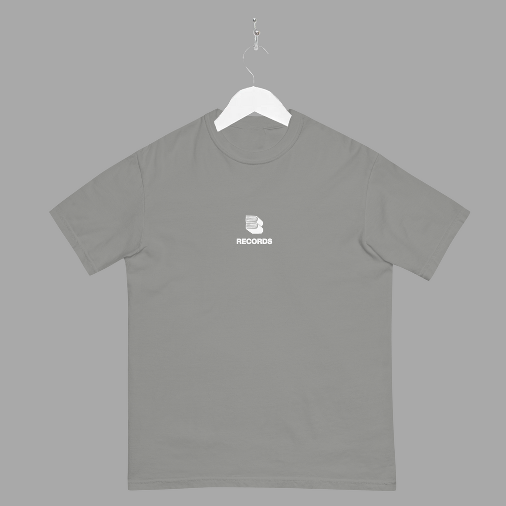 RECORDS - TEE - WHITE - "TRADITIONAL FIT"