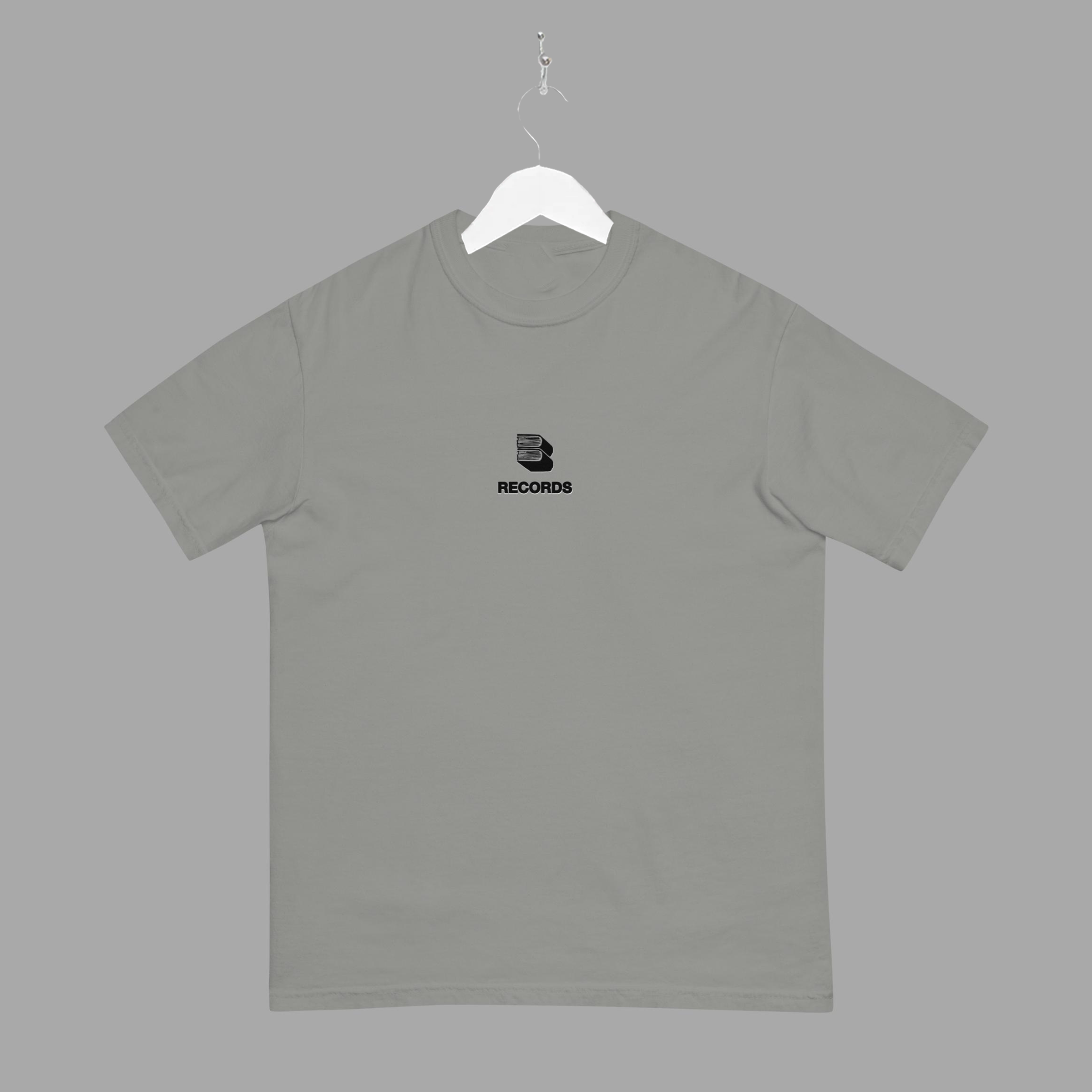 RECORDS - TEE - Black - "TRADITIONAL FIT"