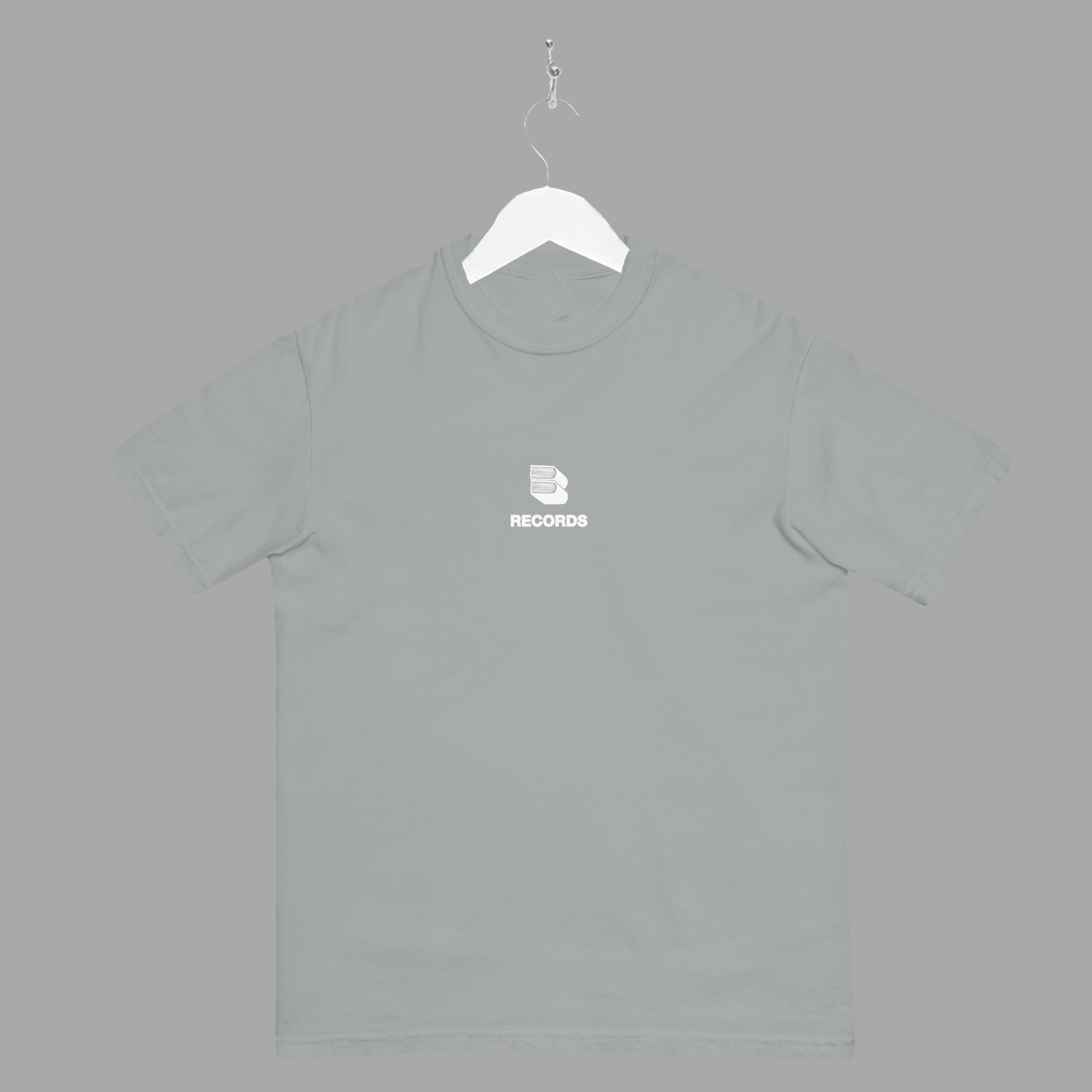 RECORDS - TEE - WHITE - "TRADITIONAL FIT"