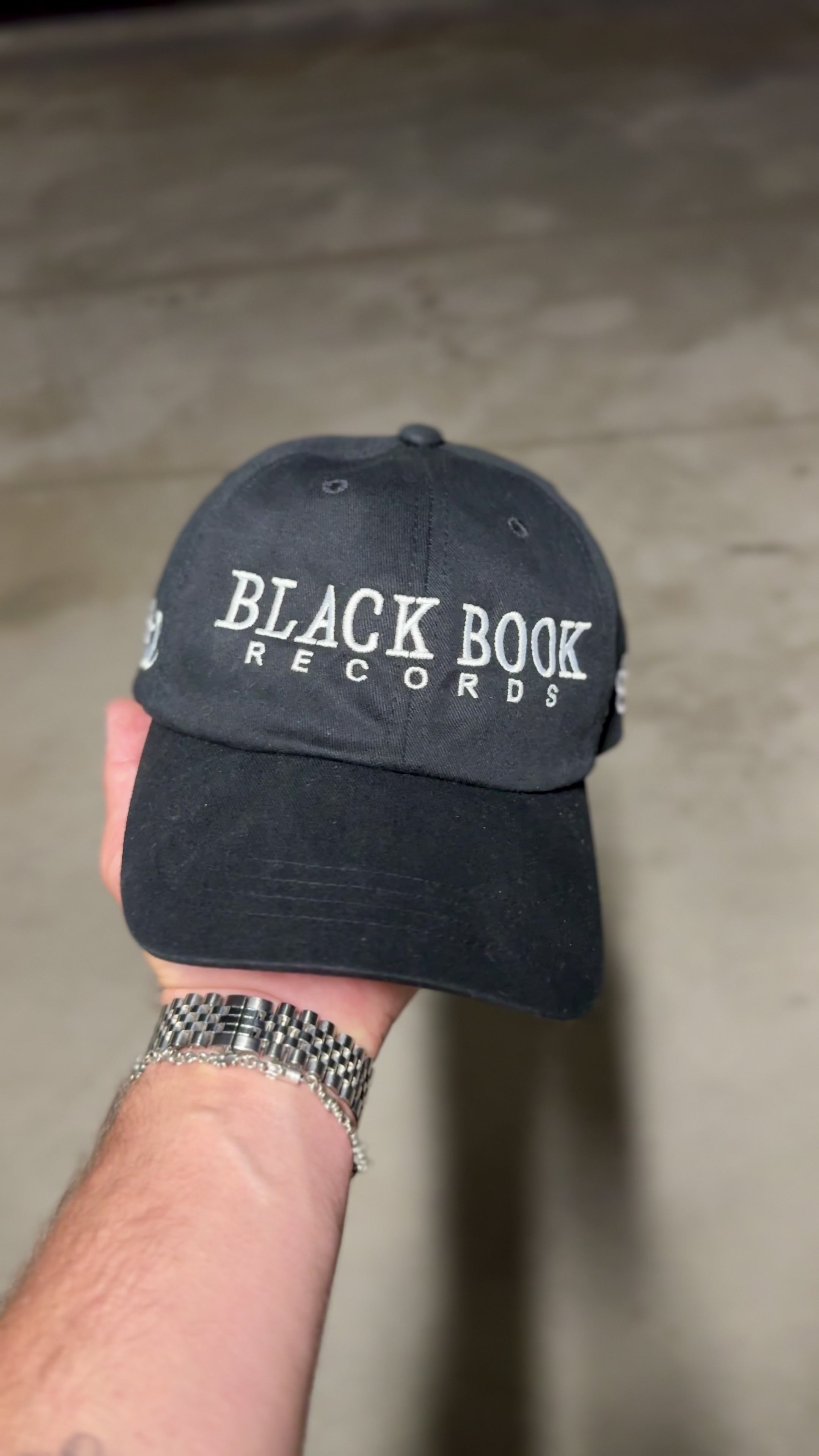 RECORDS SYMBOLS DAD HAT