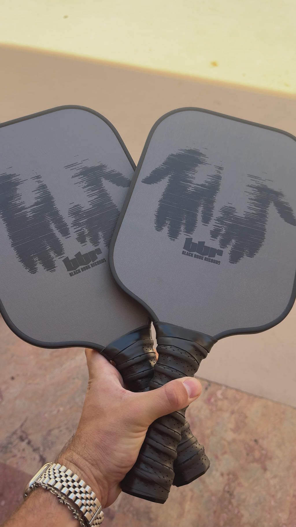 DISTRESSED HANDS - PICKLEBALL PADDLE SET