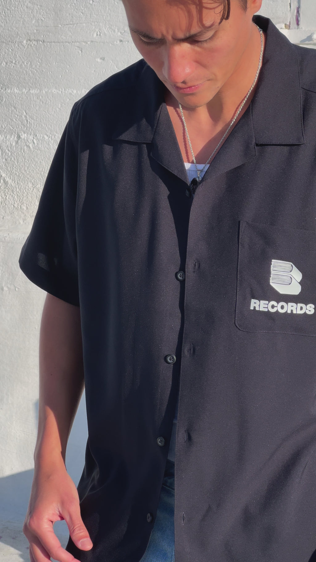 Records Button Up
