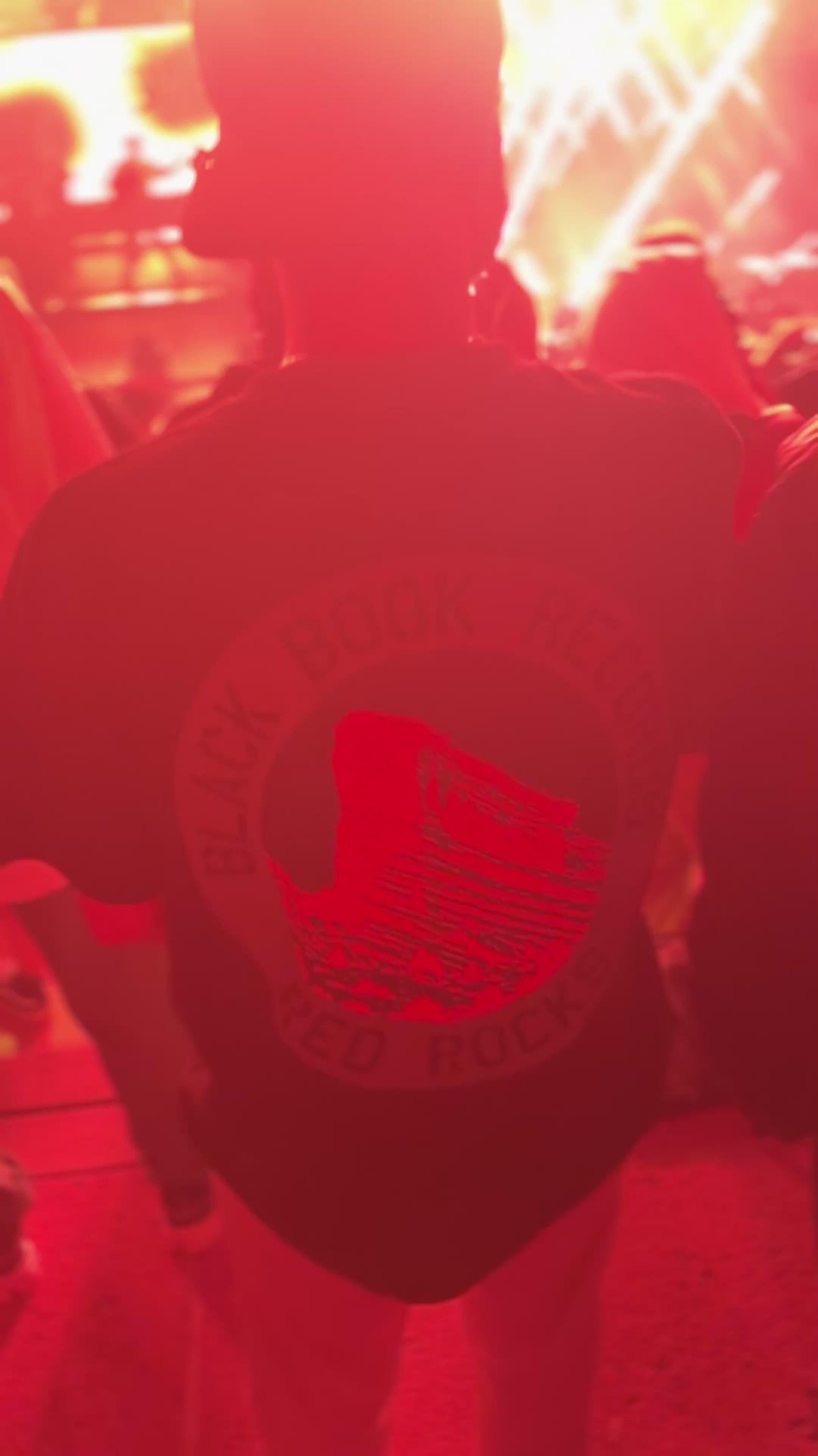 LIVE AT RED ROCKS TEE - "PREMIUM-BOX FIT"