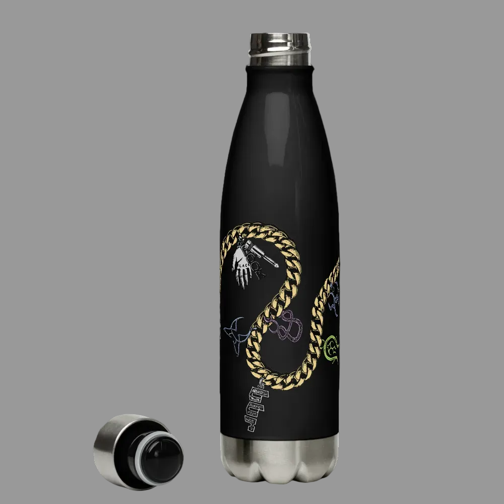 CHARM - STAINLESS STEEL WATER BOTTLE