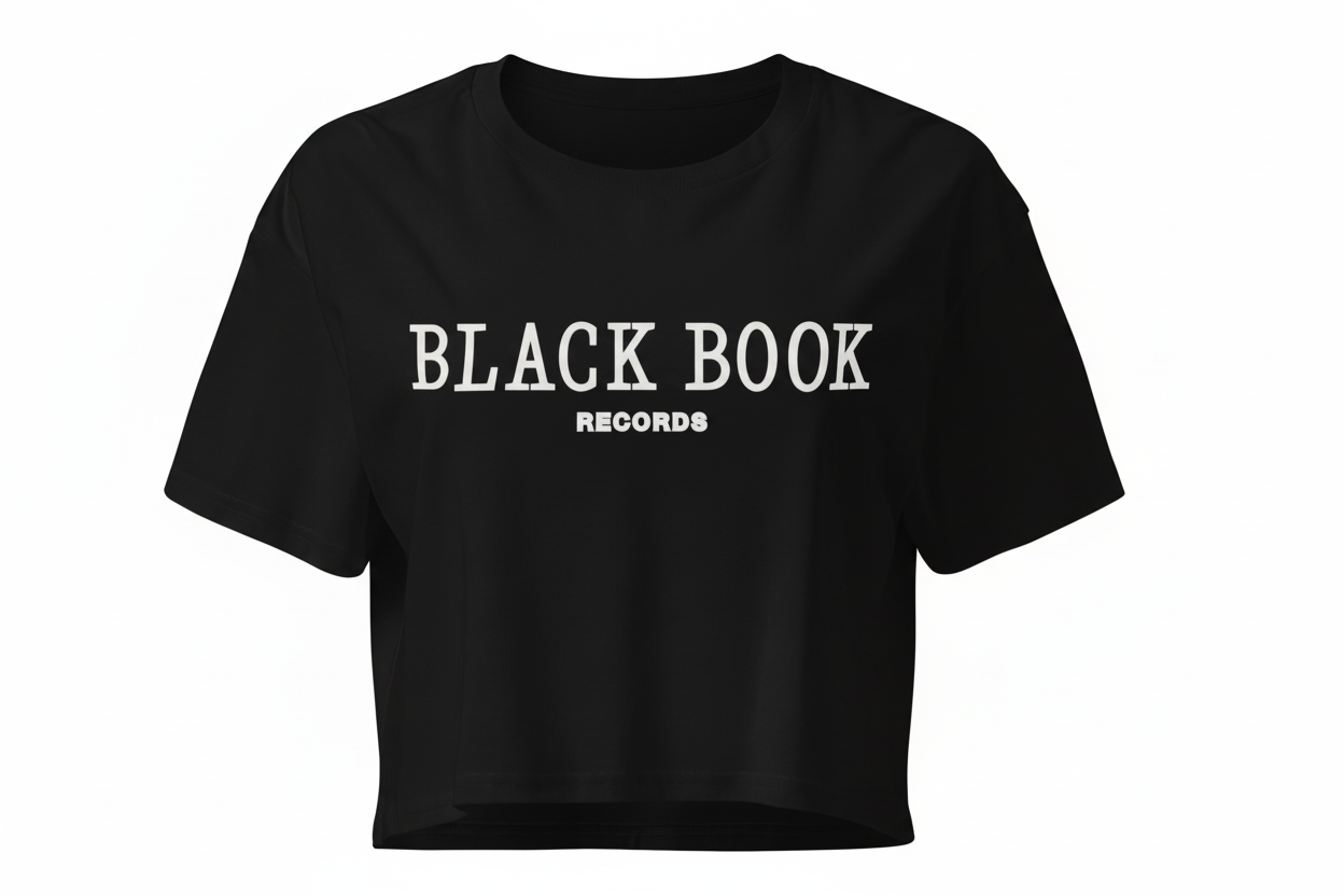 BLACK BOOK - WOMEN'S - CROP TOP