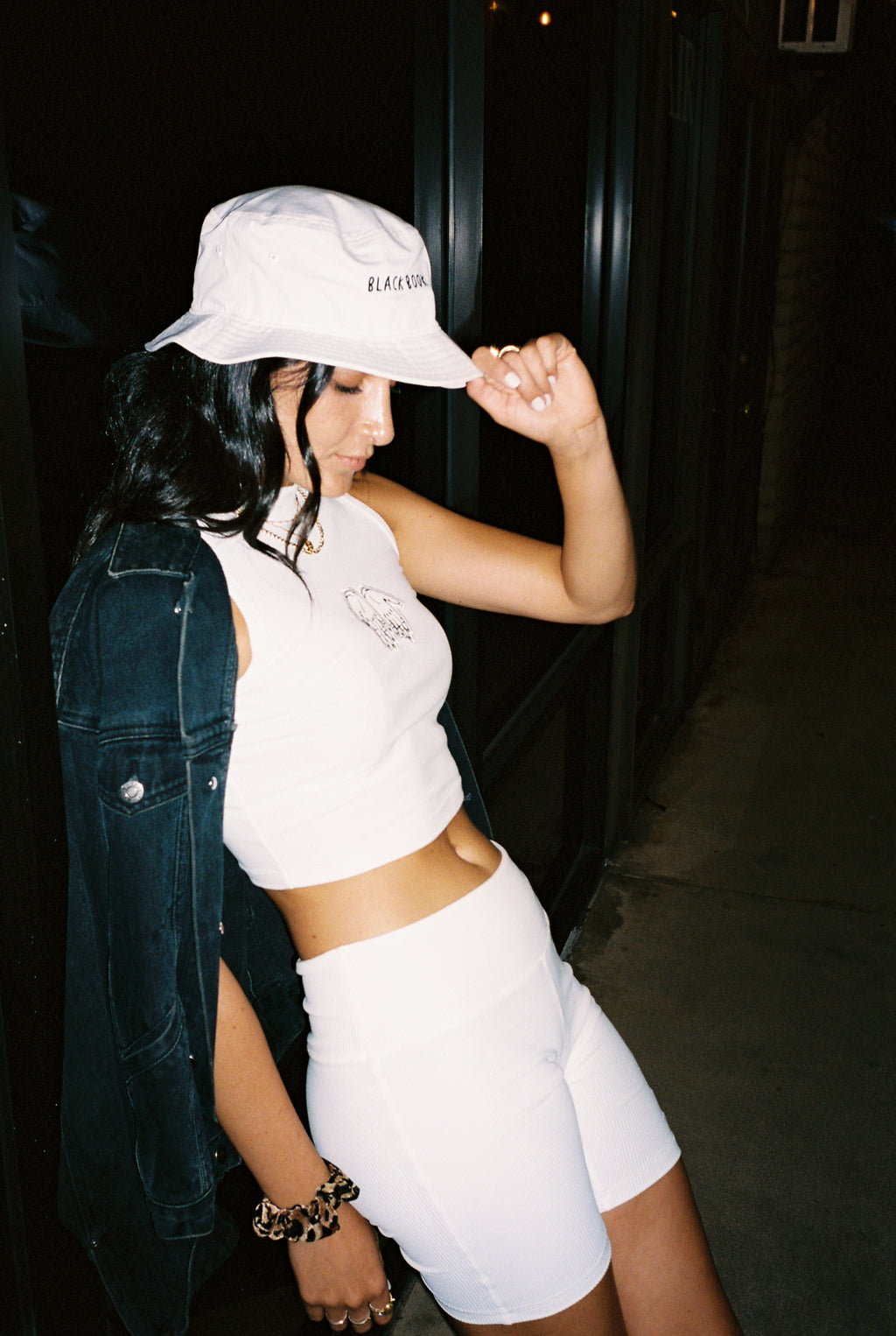 BLACK BOOK PATCH BUCKET HAT