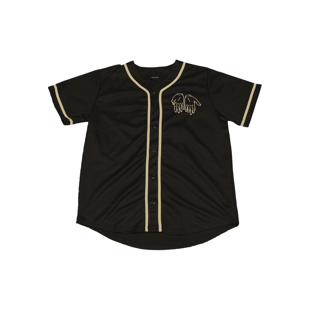BASEBALL JERSEY - BLACK / GOLD