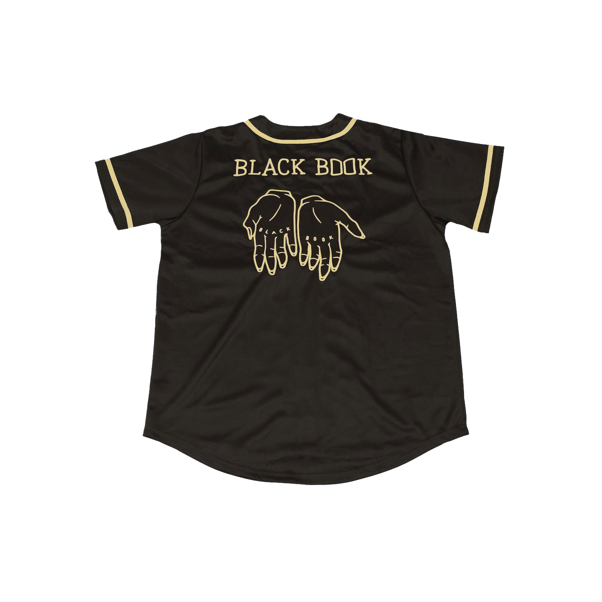 BASEBALL JERSEY - BLACK / GOLD