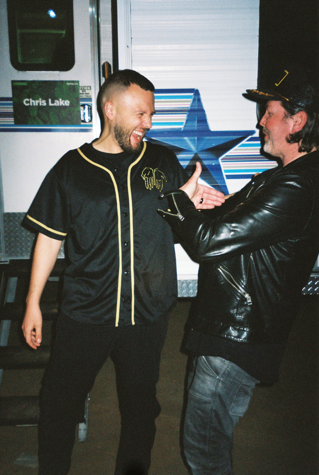 BASEBALL JERSEY - BLACK / GOLD