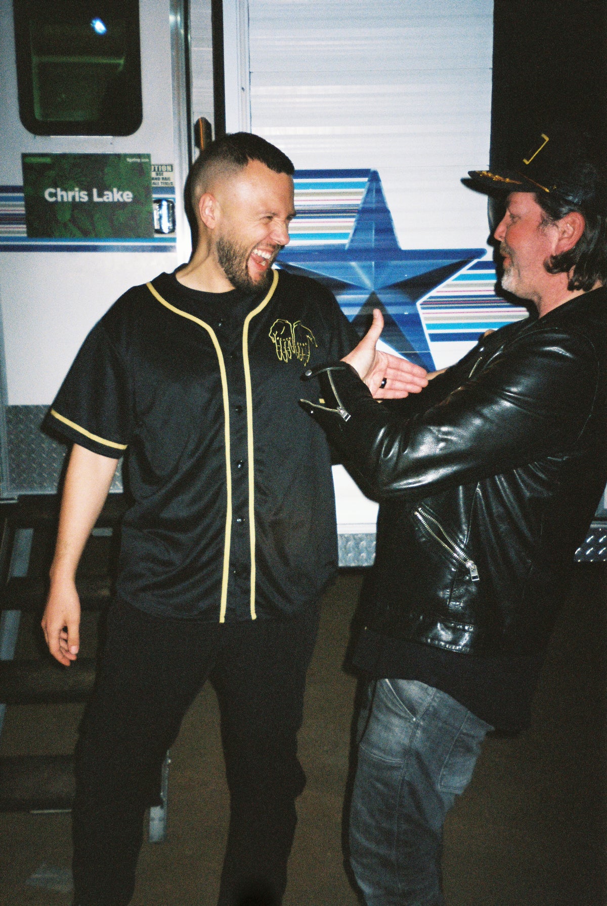 BASEBALL JERSEY - BLACK / GOLD