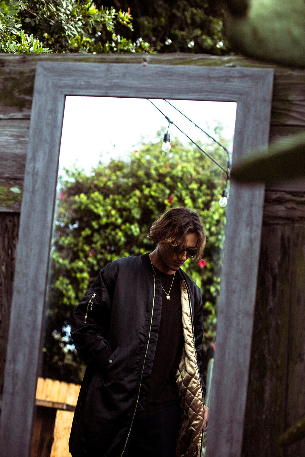 OVERSIZED BOMBER JACKET