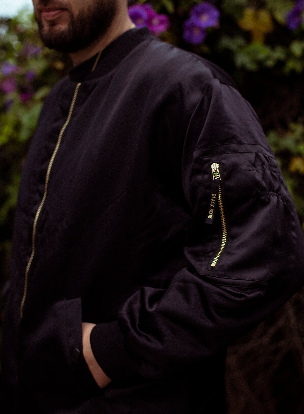 OVERSIZED BOMBER JACKET