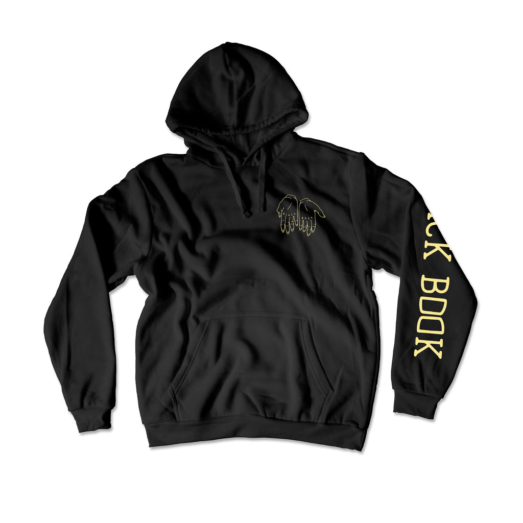 HANDS HOODIE GLOW PRINT