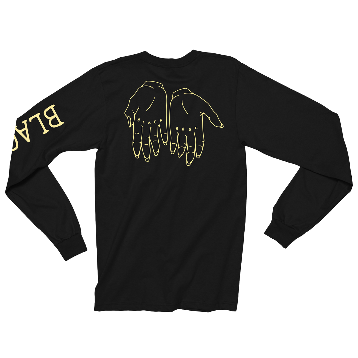 HANDS LONG SLEEVE - GOLD/ BLACK - "TRADITIONAL FIT"