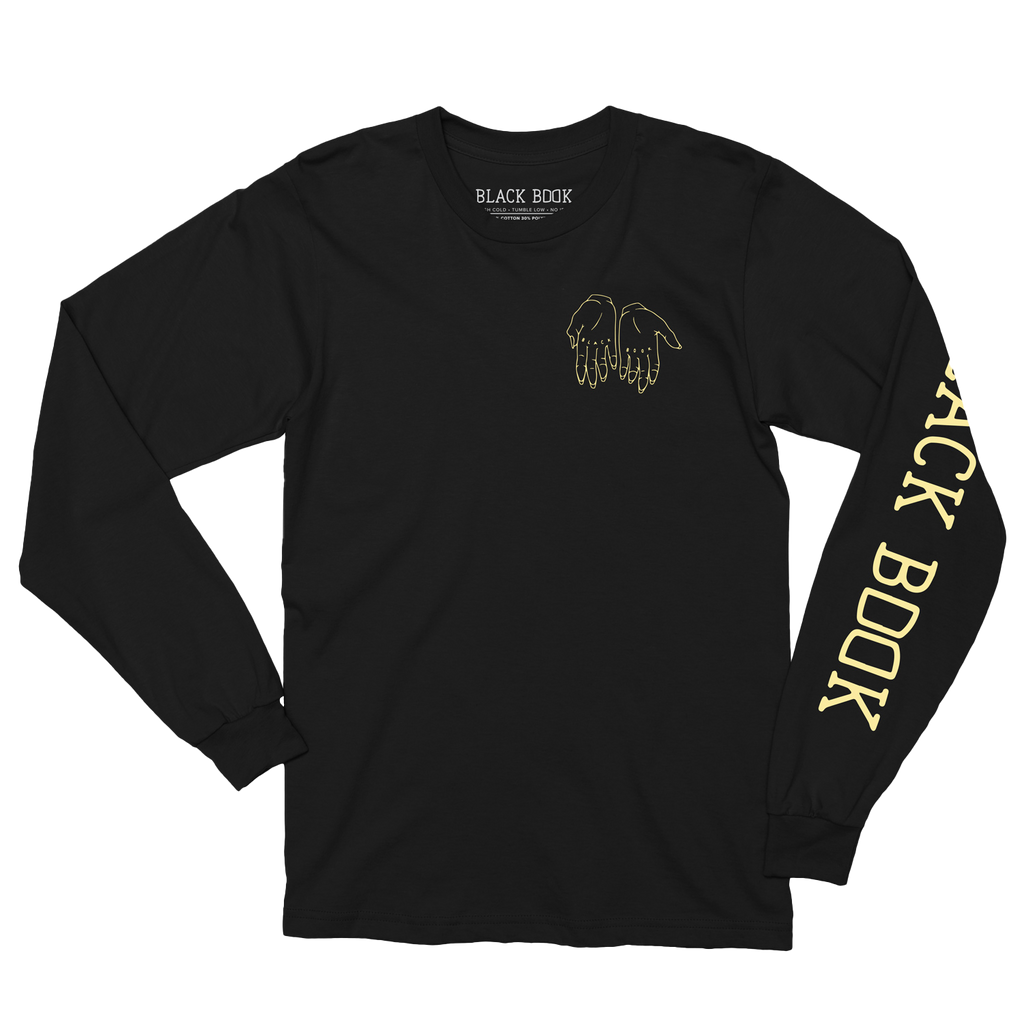 HANDS LONG SLEEVE - GOLD/ BLACK - "TRADITIONAL FIT"