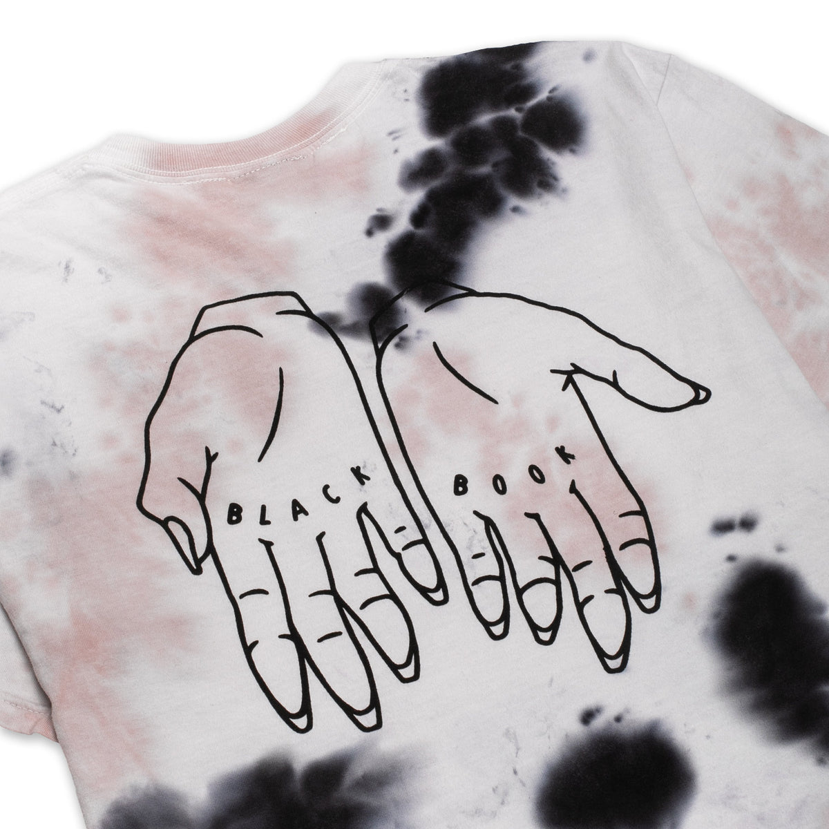 BLACK BOOK TIE DYE TEE