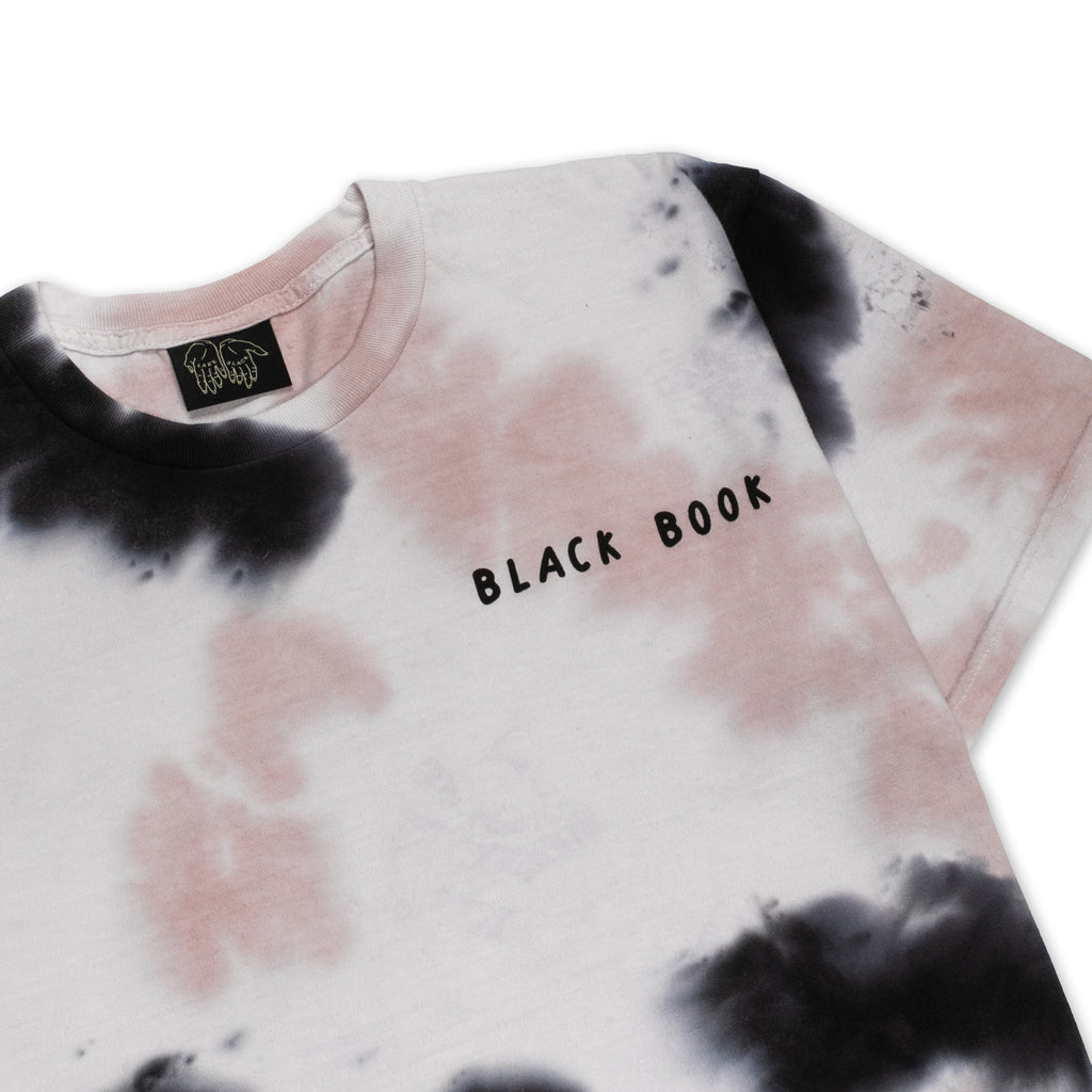 BLACK BOOK TIE DYE TEE