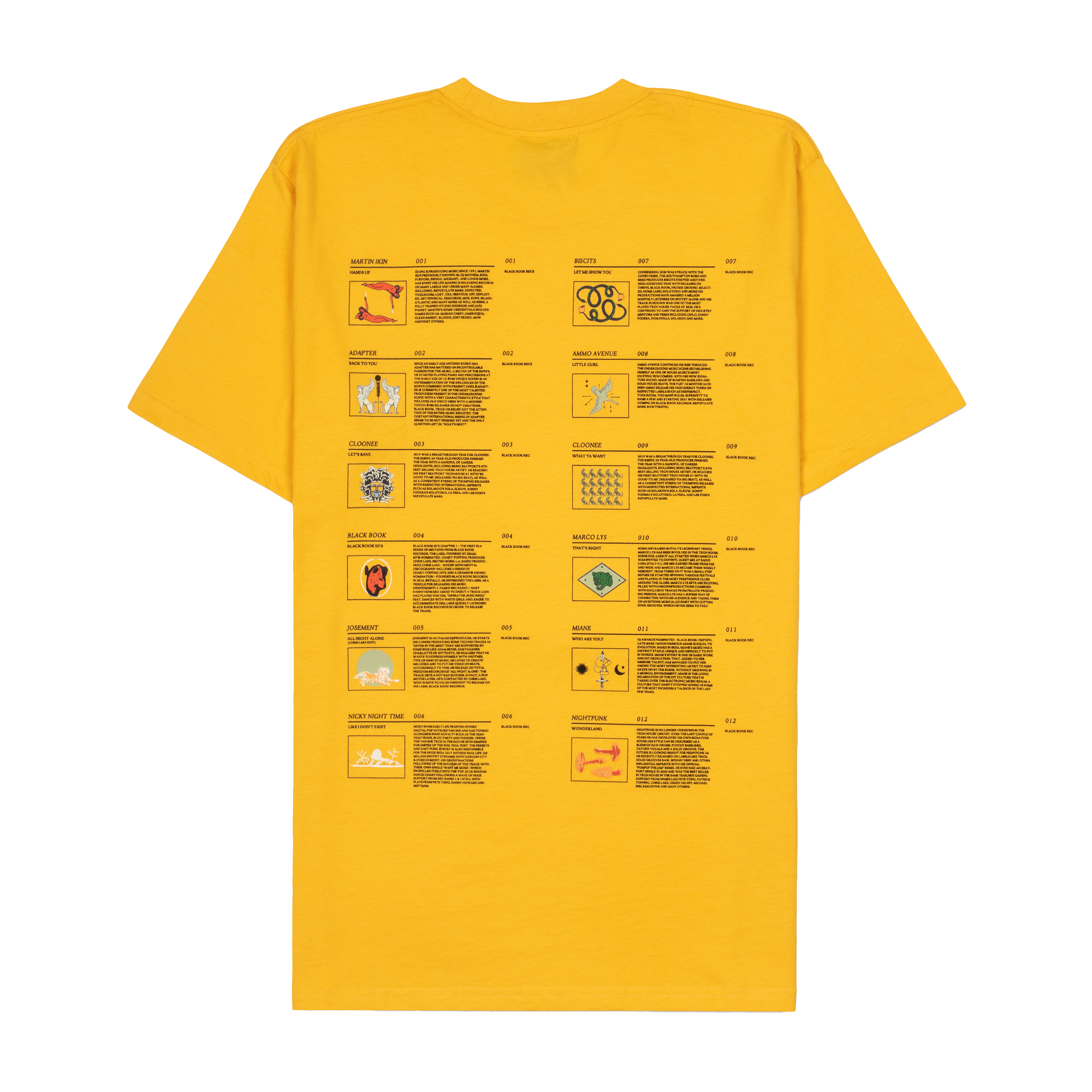 Chris Lake Yellow Tee