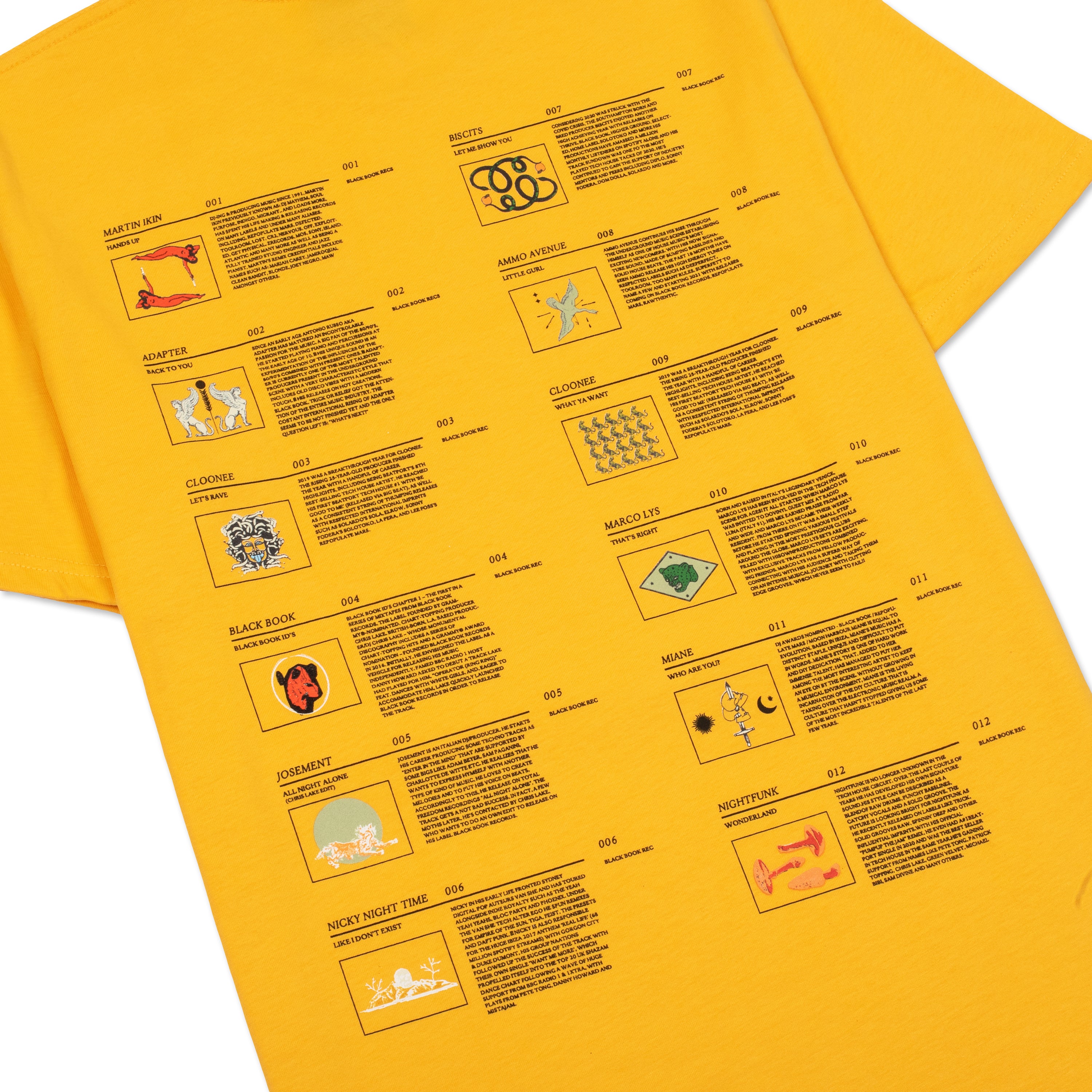Chris Lake Yellow Tee