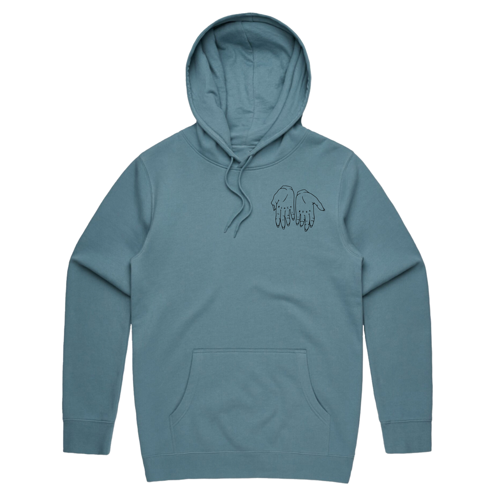Hands Hoodie - Blue