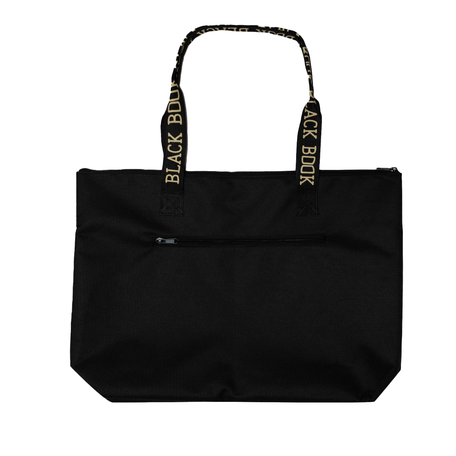 BLACK BOOK TOTE BAG