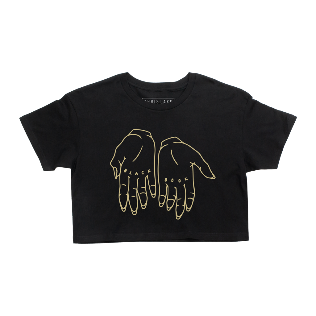 BLACK BOOK CROP TOP