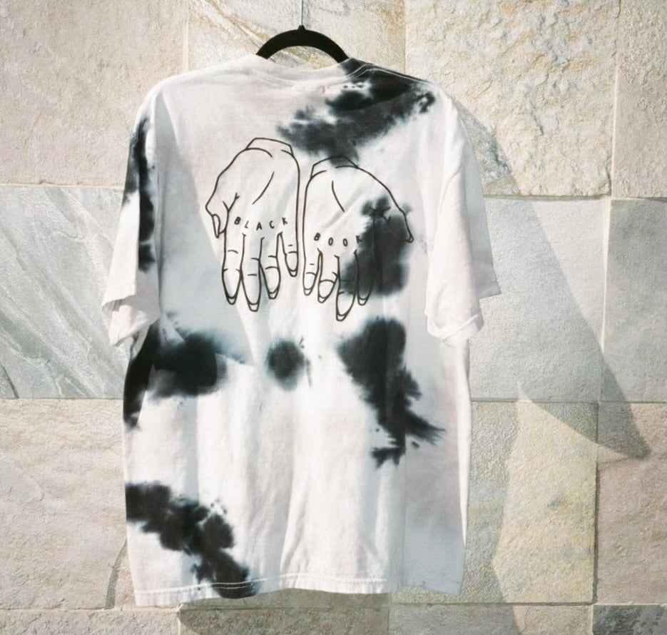 BLACK BOOK TIE DYE TEE