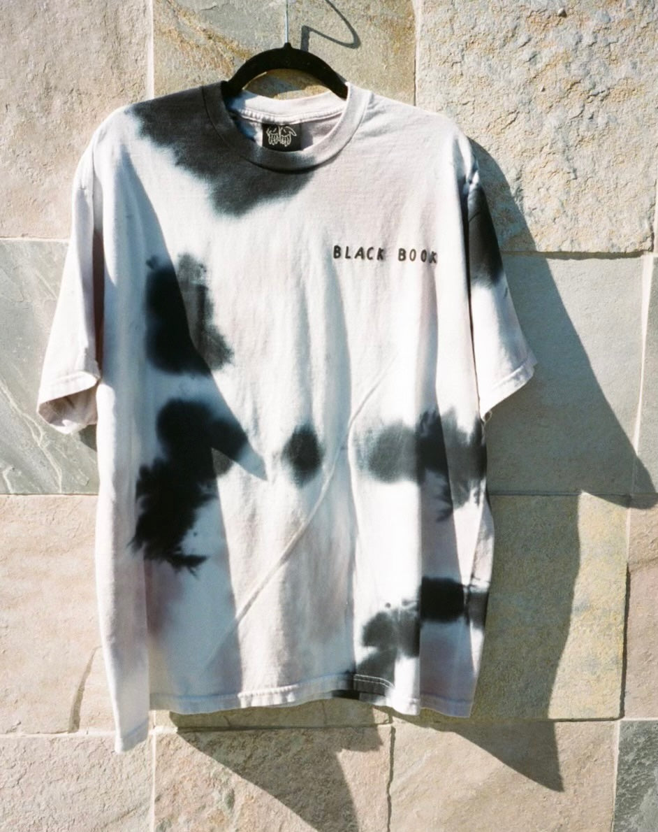 BLACK BOOK TIE DYE TEE
